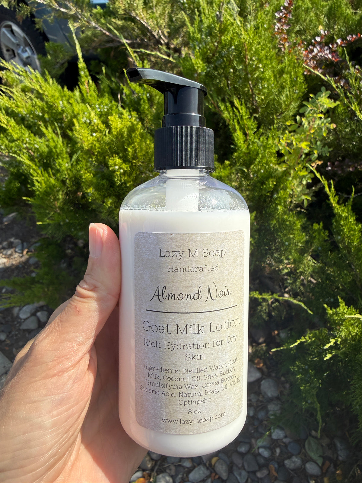Goat milk lotion