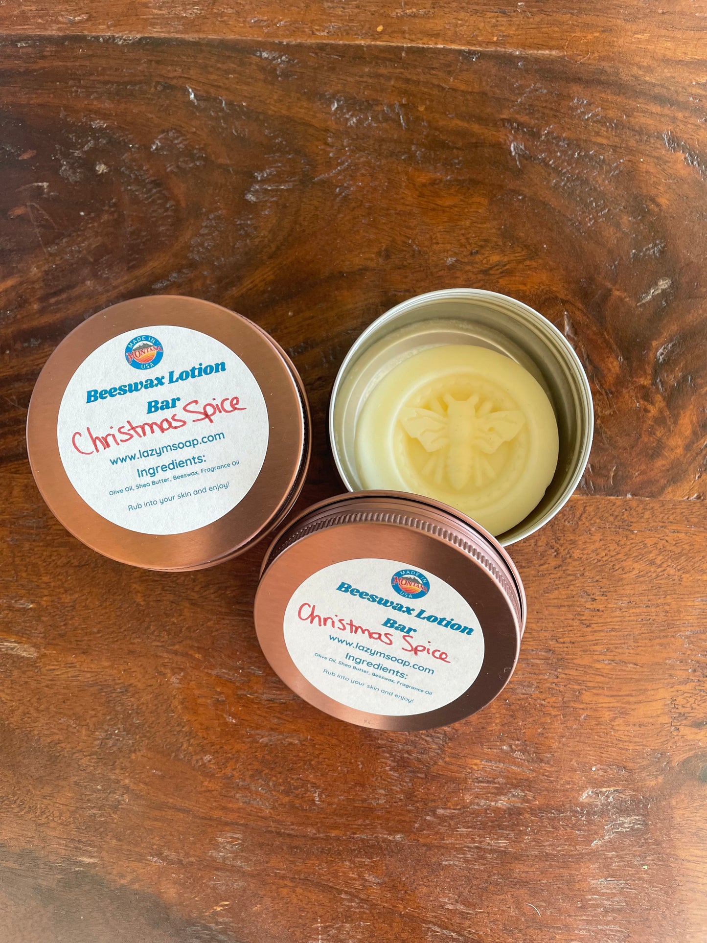 Christmas Spice Solid Lotion Bar