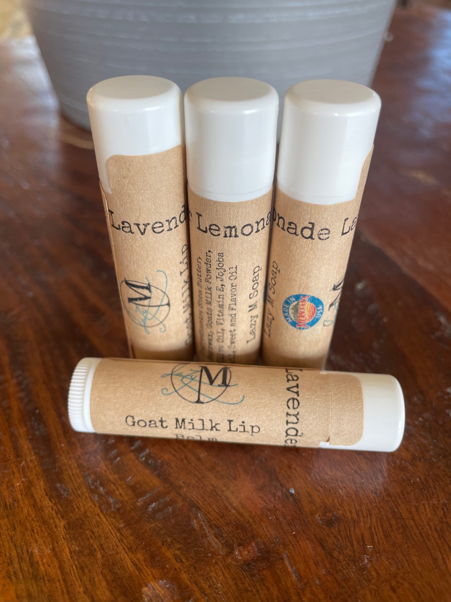 Goat milk lip balm - Lavender Lemonade