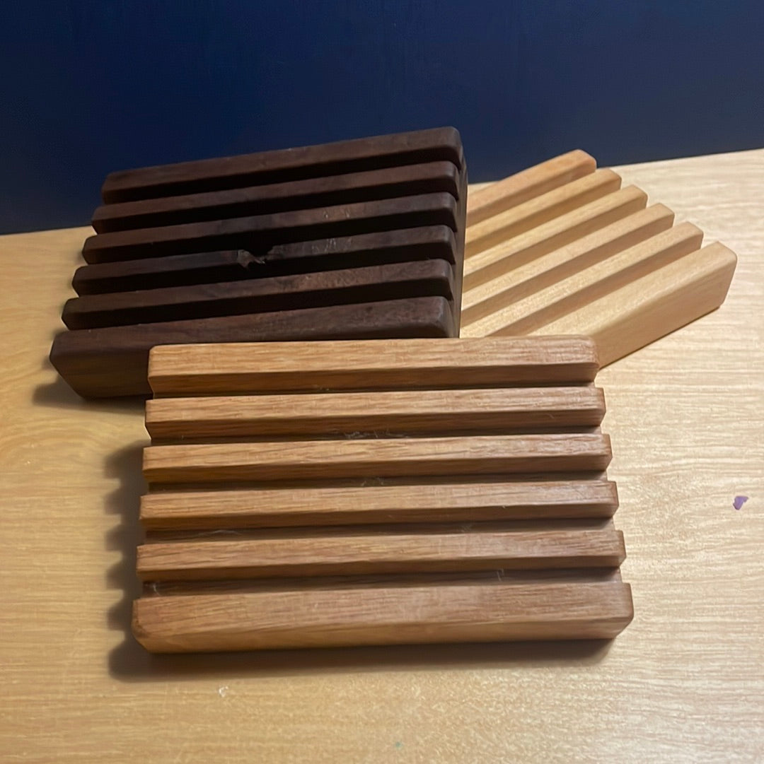 Handmade Wood soap dishes